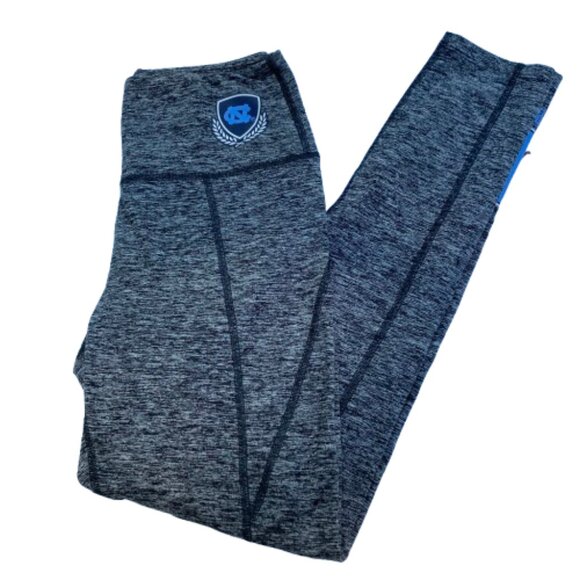 PINK Victoria's Secret Leggings UNC Carolina Collegiate Gray Soft Comfy Medium - Picture 5 of 14